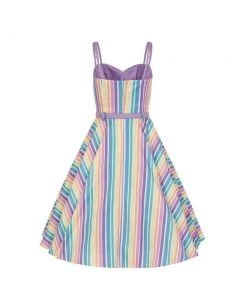 Clothing Collectif Nova Swing Dress In Rainbow Stripe 8 Clothing Collectif Nova Swing Dress In Rainbow Stripe
