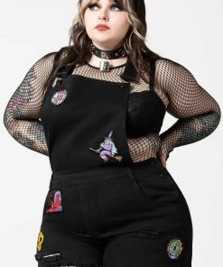 New Arrivals And Restocks Killstar Oracle Denim Overalls With Patches 23 New Arrivals And Restocks Killstar Oracle Denim Overalls With Patches