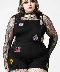 New Arrivals And Restocks Killstar Oracle Denim Overalls With Patches 24 New Arrivals And Restocks Killstar Oracle Denim Overalls With Patches