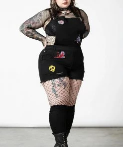 New Arrivals And Restocks Killstar Oracle Denim Overalls With Patches 25 New Arrivals And Restocks Killstar Oracle Denim Overalls With Patches