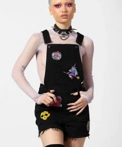 New Arrivals And Restocks Killstar Oracle Denim Overalls With Patches 26 New Arrivals And Restocks Killstar Oracle Denim Overalls With Patches