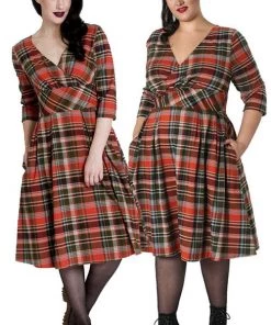 Winter Hell Bunny Oktober 50's Dress