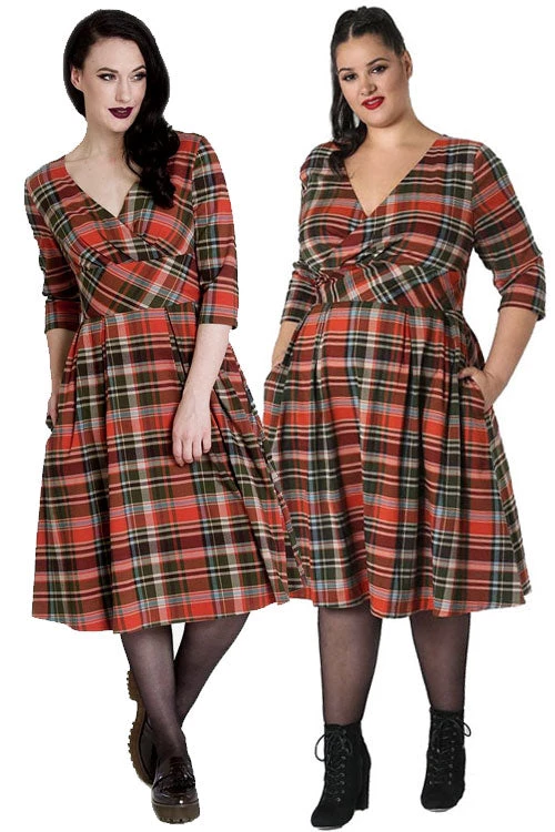 Winter Hell Bunny Oktober 50's Dress 1 Winter Hell Bunny Oktober 50's Dress