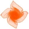 Accessories Kitty Deluxe Sheer Chiffon Scarf In Orange