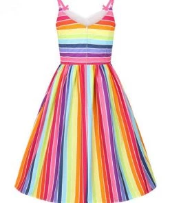 Clothing Hell Bunny Over The Rainbow 50's Dress 19 Clothing Hell Bunny Over The Rainbow 50's Dress