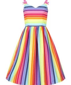 Clothing Hell Bunny Over The Rainbow 50's Dress 18 Clothing Hell Bunny Over The Rainbow 50's Dress