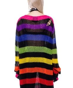 New Arrivals And Restocks Killstar Over The Rainbow Punk Knit Sweater 10 New Arrivals And Restocks Killstar Over The Rainbow Punk Knit Sweater