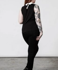 Clothing Killstar Perky Collared Vest 12 Clothing Killstar Perky Collared Vest