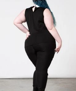 Clothing Killstar Perky Collared Vest 18 Clothing Killstar Perky Collared Vest