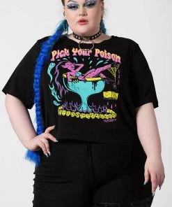 Killstar Pick Your Poison Box Crop Top T-shirt New Arrivals And Restocks 26 Killstar Pick Your Poison Box Crop Top T-shirt New Arrivals And Restocks