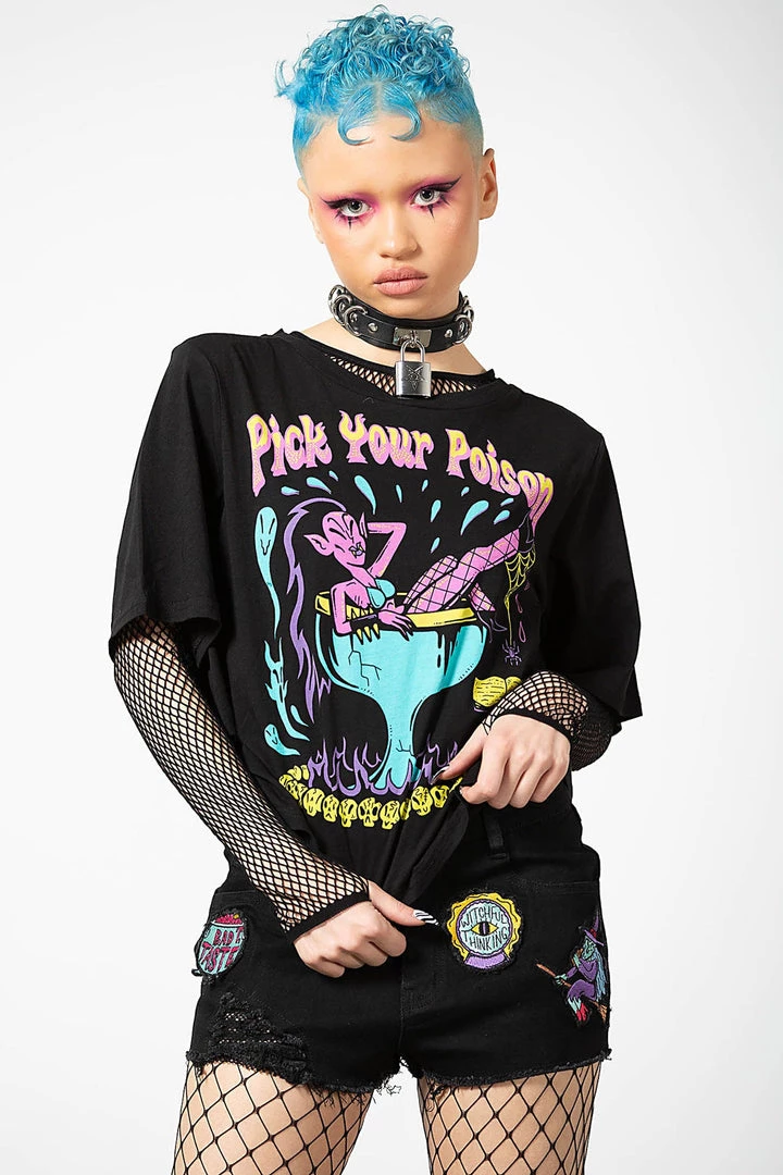 Killstar Pick Your Poison Box Crop Top T-shirt New Arrivals And Restocks 14 Killstar Pick Your Poison Box Crop Top T-shirt New Arrivals And Restocks