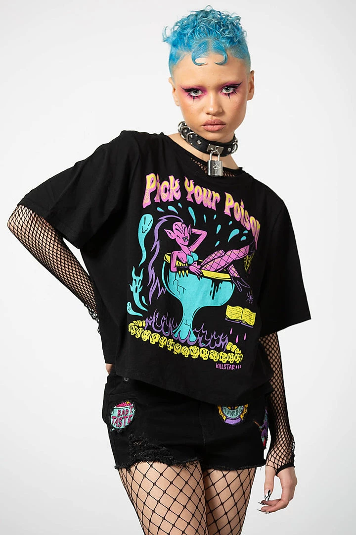 Killstar Pick Your Poison Box Crop Top T-shirt New Arrivals And Restocks 17 Killstar Pick Your Poison Box Crop Top T-shirt New Arrivals And Restocks