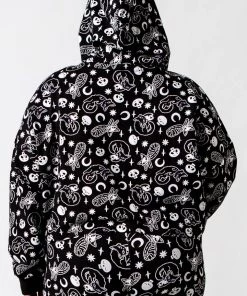 New Arrivals And Restocks Killstar Purr Off Cropped Hoodie In Black Cat Print! 16 New Arrivals And Restocks Killstar Purr Off Cropped Hoodie In Black Cat Print!