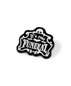 Dark Alternative Killstar Funeral Enamel Pin