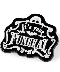 Dark Alternative Killstar Funeral Enamel Pin