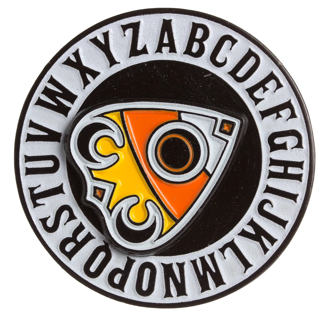 Accessories Sourpuss Planchette Spinner Enamel Pin 2 Accessories Sourpuss Planchette Spinner Enamel Pin