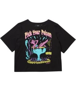 Killstar Pick Your Poison Box Crop Top T-shirt New Arrivals And Restocks