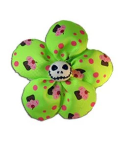 Kitty Deluxe Halloween Krazy Daisy In Green With Cupcakes