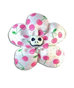 Kitty Deluxe Krazy Daisy In White With Cherries Halloween