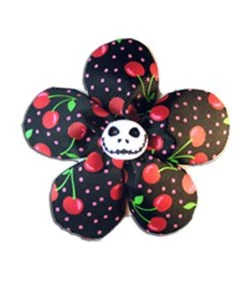 Kitty Deluxe Krazy Daisy In Black With Cherries
