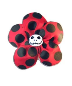 Kitty Deluxe Krazy Daisy In Red With Black Polka Dots Halloween