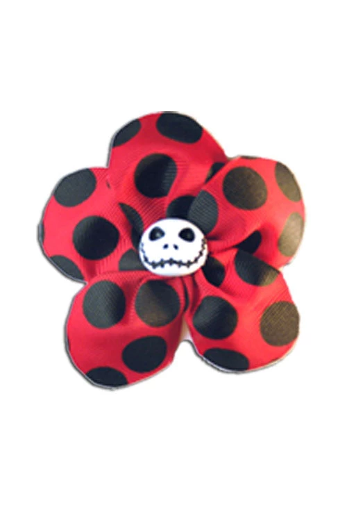 Kitty Deluxe Krazy Daisy In Red With Black Polka Dots Halloween 1 Kitty Deluxe Krazy Daisy In Red With Black Polka Dots Halloween