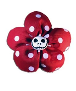 Kitty Deluxe Krazy Daisy In Red With White Polka Dots