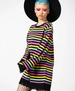 New Arrivals And Restocks Killstar Rainbow Warrior Knit Sweater 23 New Arrivals And Restocks Killstar Rainbow Warrior Knit Sweater