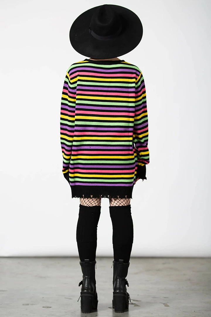 New Arrivals And Restocks Killstar Rainbow Warrior Knit Sweater 10 New Arrivals And Restocks Killstar Rainbow Warrior Knit Sweater