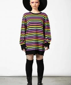 New Arrivals And Restocks Killstar Rainbow Warrior Knit Sweater 24 New Arrivals And Restocks Killstar Rainbow Warrior Knit Sweater