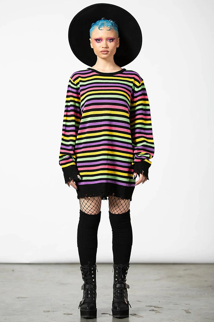 New Arrivals And Restocks Killstar Rainbow Warrior Knit Sweater 7 New Arrivals And Restocks Killstar Rainbow Warrior Knit Sweater