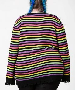 New Arrivals And Restocks Killstar Rainbow Warrior Knit Sweater 31 New Arrivals And Restocks Killstar Rainbow Warrior Knit Sweater