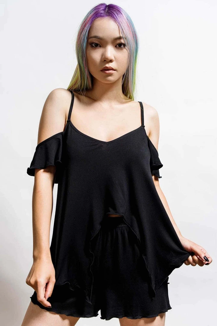 New Arrivals And Restocks Killstar Rest Her Soul PJ Set Pentagram Back 2 New Arrivals And Restocks Killstar Rest Her Soul PJ Set Pentagram Back