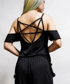 New Arrivals And Restocks Killstar Rest Her Soul PJ Set Pentagram Back 11 New Arrivals And Restocks Killstar Rest Her Soul PJ Set Pentagram Back