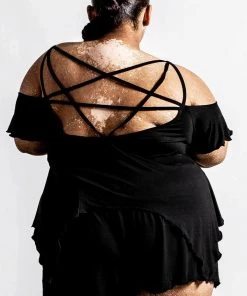 New Arrivals And Restocks Killstar Rest Her Soul PJ Set Pentagram Back 14 New Arrivals And Restocks Killstar Rest Her Soul PJ Set Pentagram Back