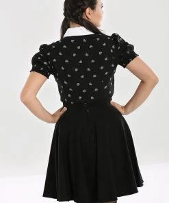 Hell Bunny Ribcage Blouse Clothing