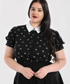 Hell Bunny Ribcage Blouse Clothing