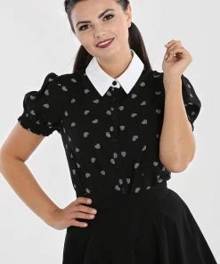 Hell Bunny Ribcage Blouse Clothing