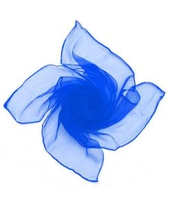 Kitty Deluxe Sheer Chiffon Scarf In Royal Blue Accessories