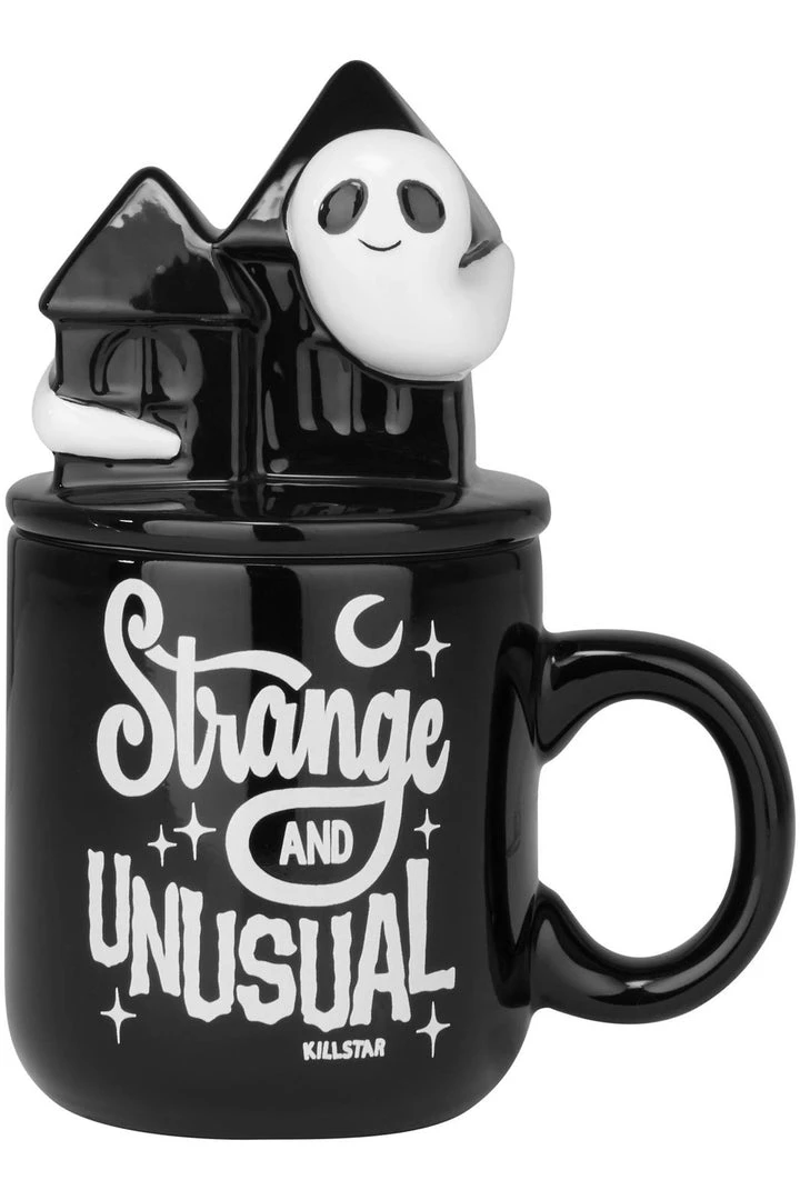Killstar Spooky Mug With Lid Strange And Unusual 2 Killstar Spooky Mug With Lid Strange And Unusual