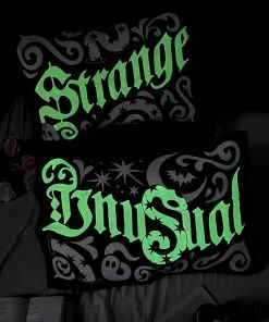 Killstar Strange & Unusual Pillowcase Set GLOW IN THE DARK! New Arrivals And Restocks