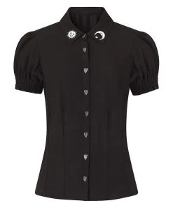 Clothing Hell Bunny Samara Blouse 22 Clothing Hell Bunny Samara Blouse