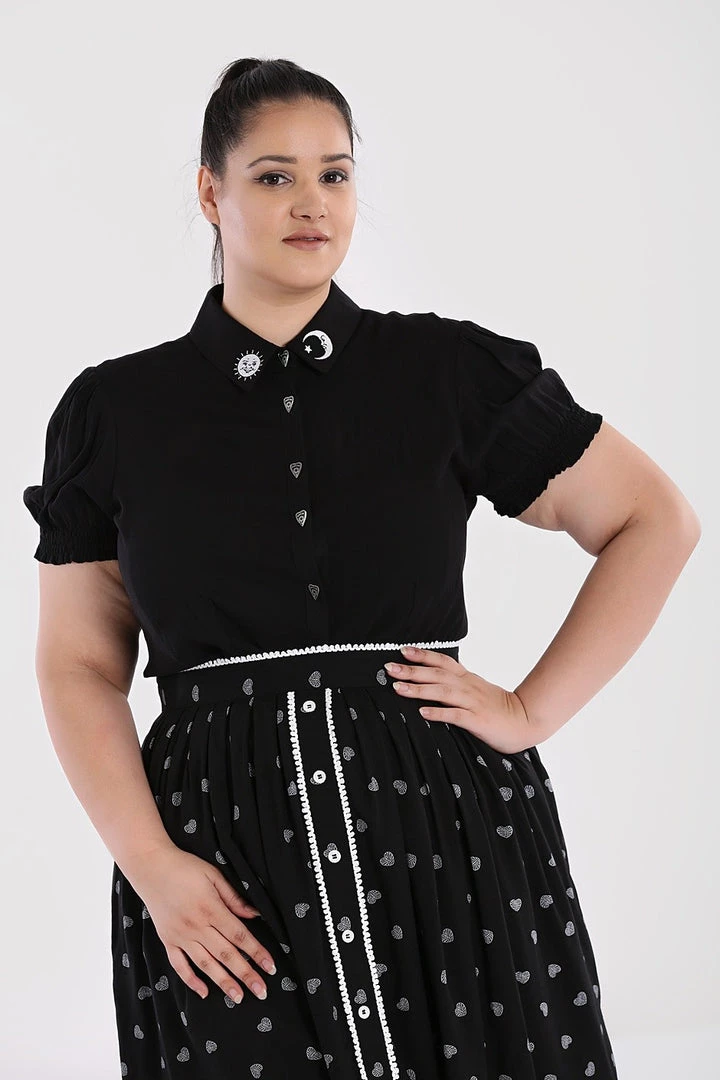 Clothing Hell Bunny Samara Blouse 4 Clothing Hell Bunny Samara Blouse