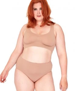 Pamela Mann Hosiery Pamela Mann Curvy Seam Free Comfort Support Top/Bra In Nude 13 Pamela Mann Hosiery Pamela Mann Curvy Seam Free Comfort Support Top/Bra In Nude