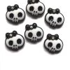 Kitty Deluxe Skull Bow Resin Flatback X 100