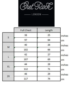 Chet Rock/ Hell Bunny Guitar Head Short Sleeve T-Shirt 13 Chet Rock/ Hell Bunny Guitar Head Short Sleeve T-Shirt