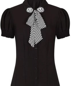 Clothing Hell Bunny Skelli Blouse