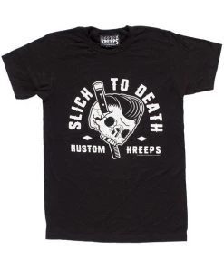 Kustom Kreeps Mens Slick To Death T-Shirt Clothing