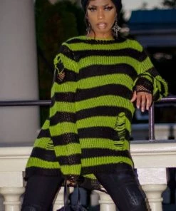Killstar Slimer Punk Knit Sweater Black And Lime New Arrivals And Restocks 9 Killstar Slimer Punk Knit Sweater Black And Lime New Arrivals And Restocks