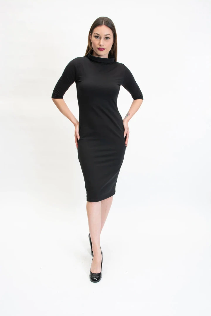 Heart Of Haute Super Spy Dress In Black Soft And Stretchy 7 Heart Of Haute Super Spy Dress In Black Soft And Stretchy